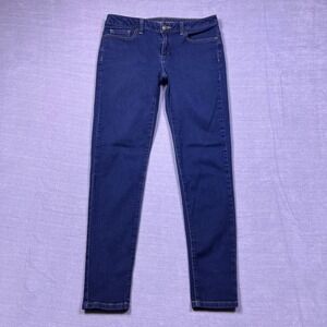 Michael Kors Izzy Skinny Jeans Dark Wash Women Size 4 Made in Colombia Mid Rise